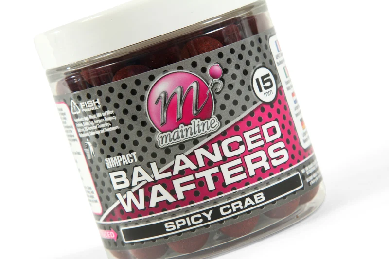 Boilies High Impact Balanced Wafters Spicy Crab 22 mm
