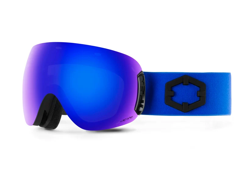Maschera Snowboard Open Blue