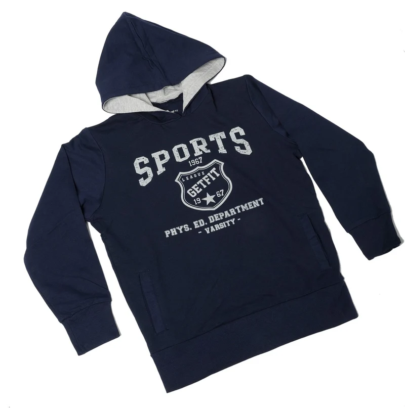Felpa Bambino Fitness Hoodie boy
