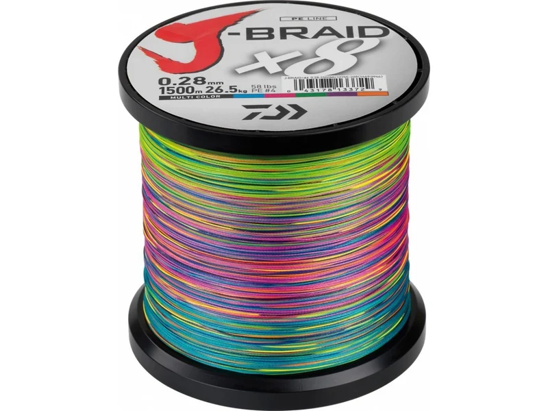 Trecciato J-Braid Multicolor 0,06 mm 150 m