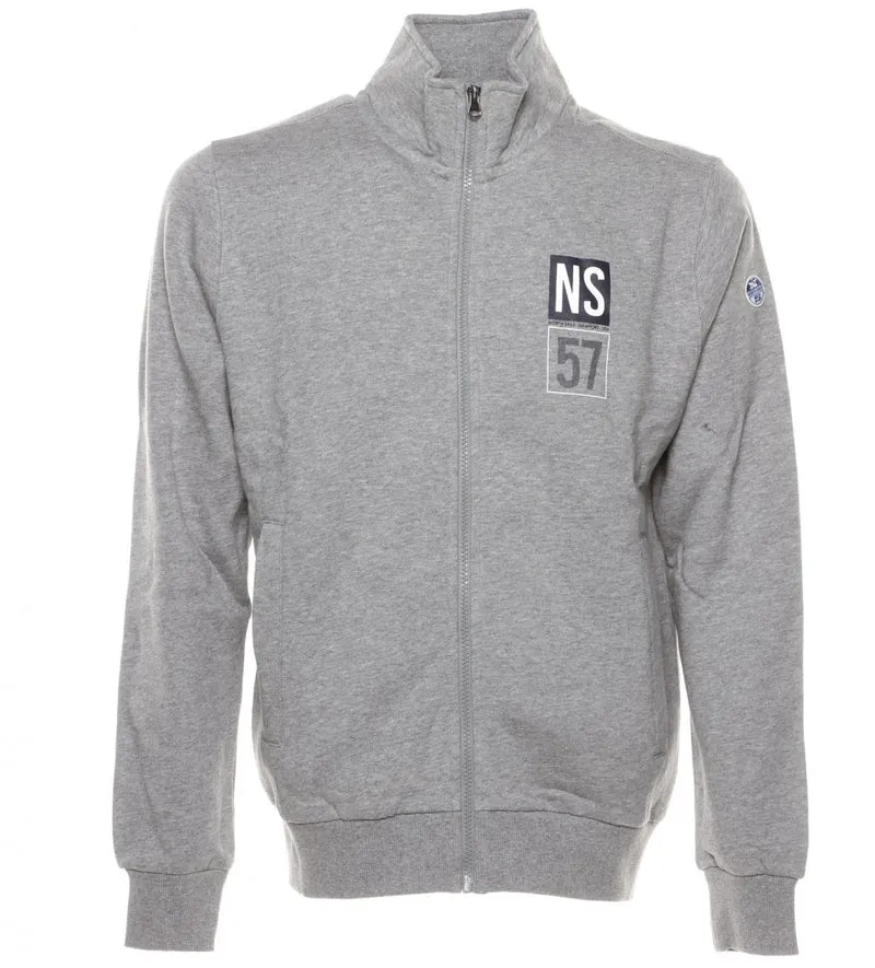 Felpa Uomo Full Zip Graphic