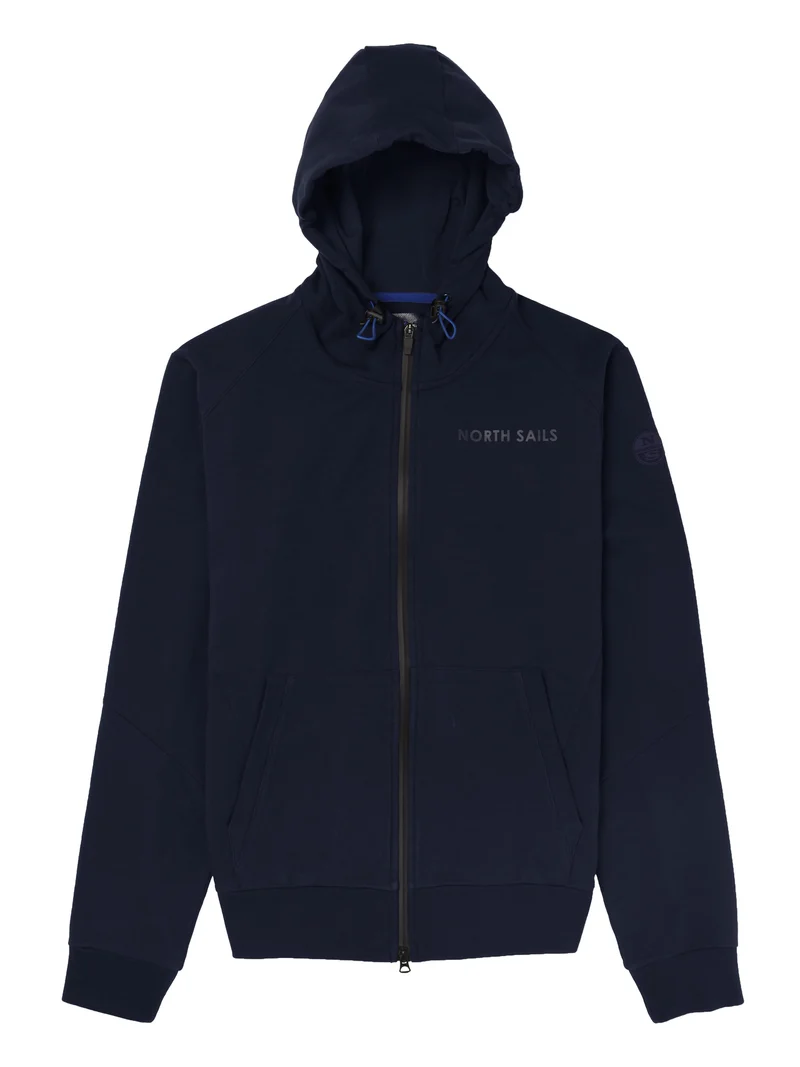 Felpa Uomo Stretch Cappuccio