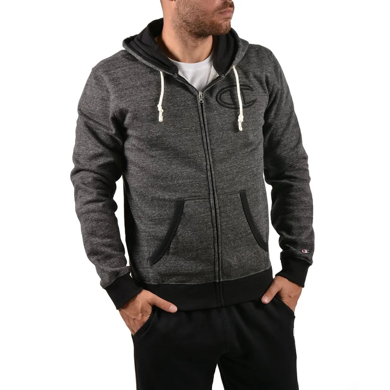 Felpa Uomo Contemporary Hooded Full Zip
