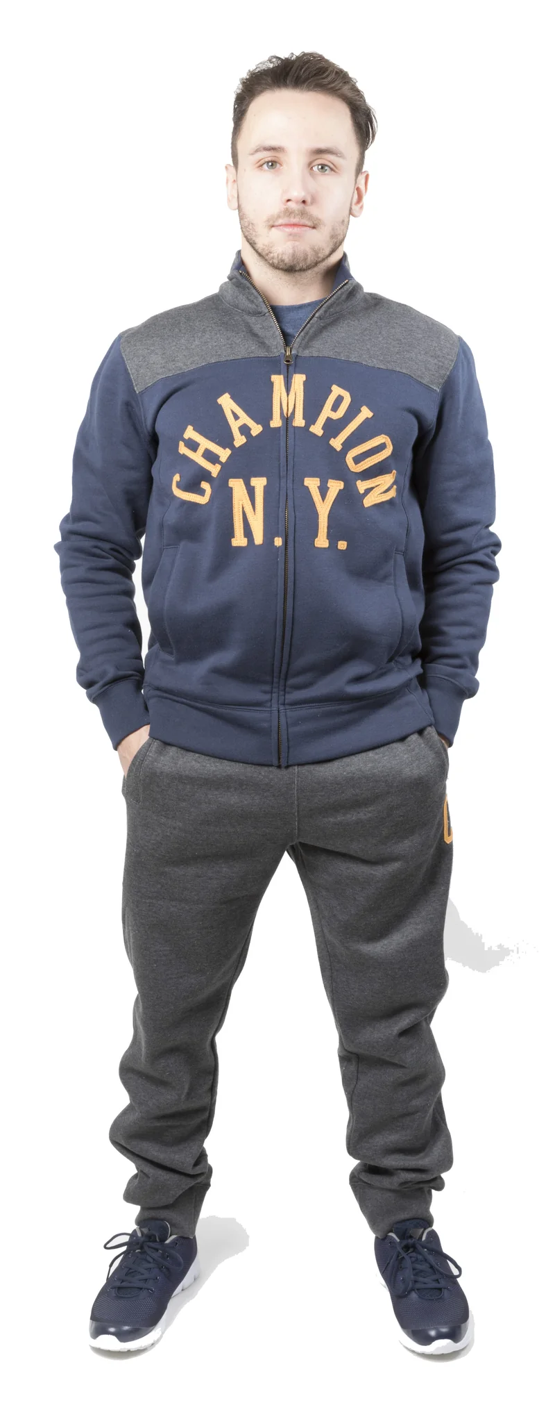 Tuta Uomo Authentic Con Scritta