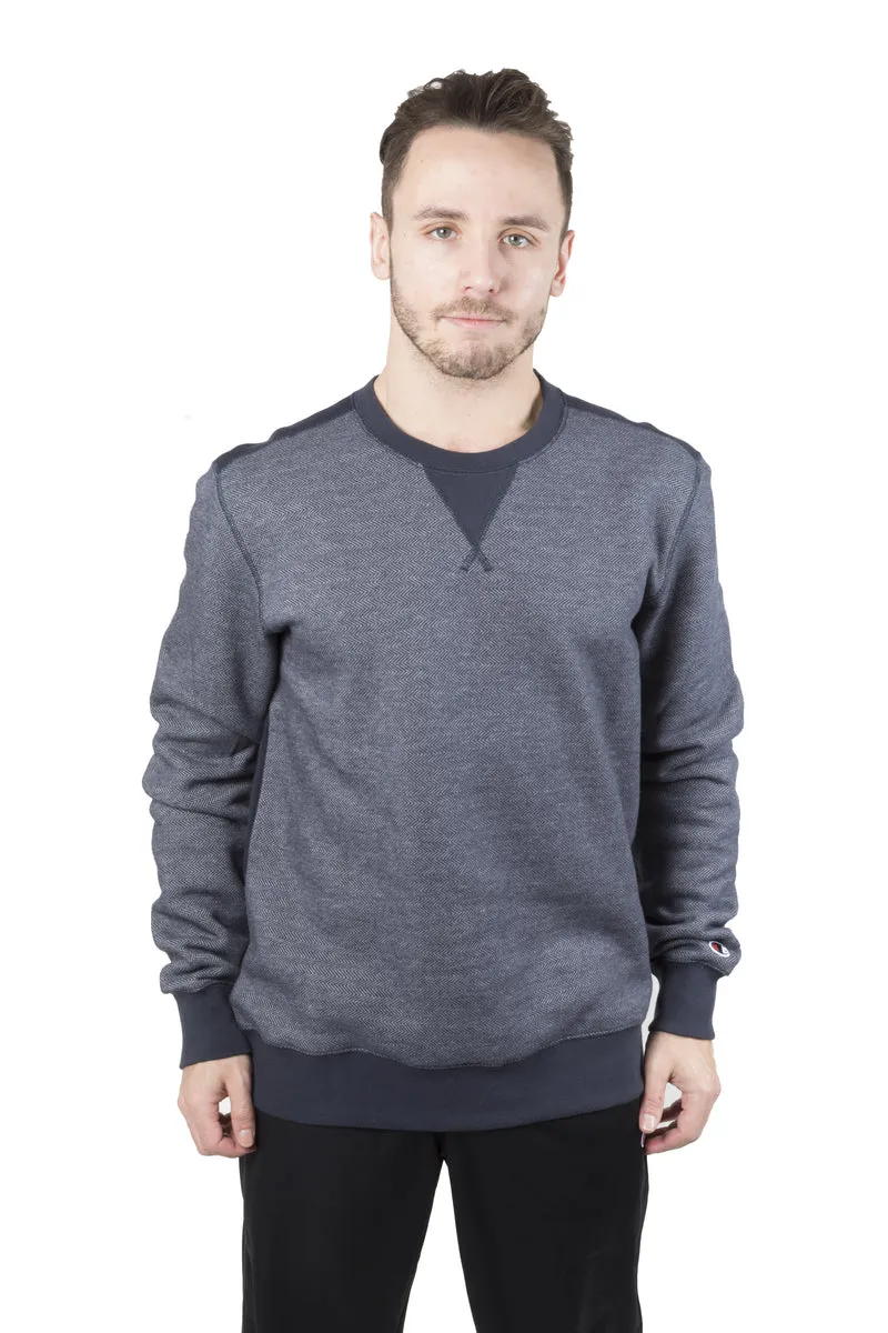 Felpa Uomo Fleece Fabric Girocollo