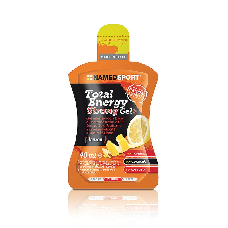 Integratore Total Energy Strong Gel Lemon 40ml