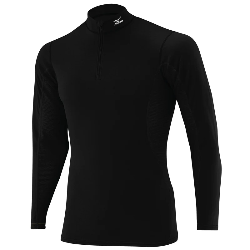 Maglia termica con mezza zip