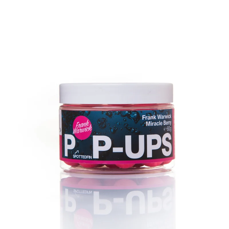 Boilies Pop-Up Frank Warwick Miracle Berry 15 mm