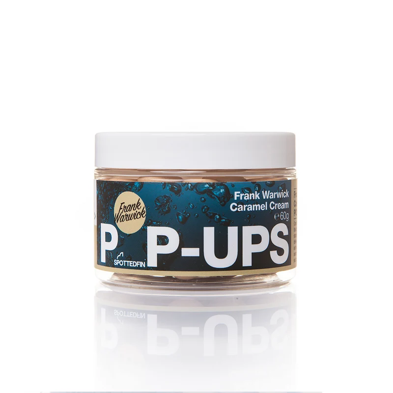 Boilies Pop-Up Frank Warwick Caramel Cream 15 mm