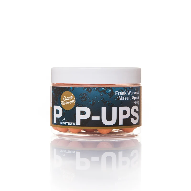 Boilies Pop-Up Frank Warwick Masala Spice 15 mm