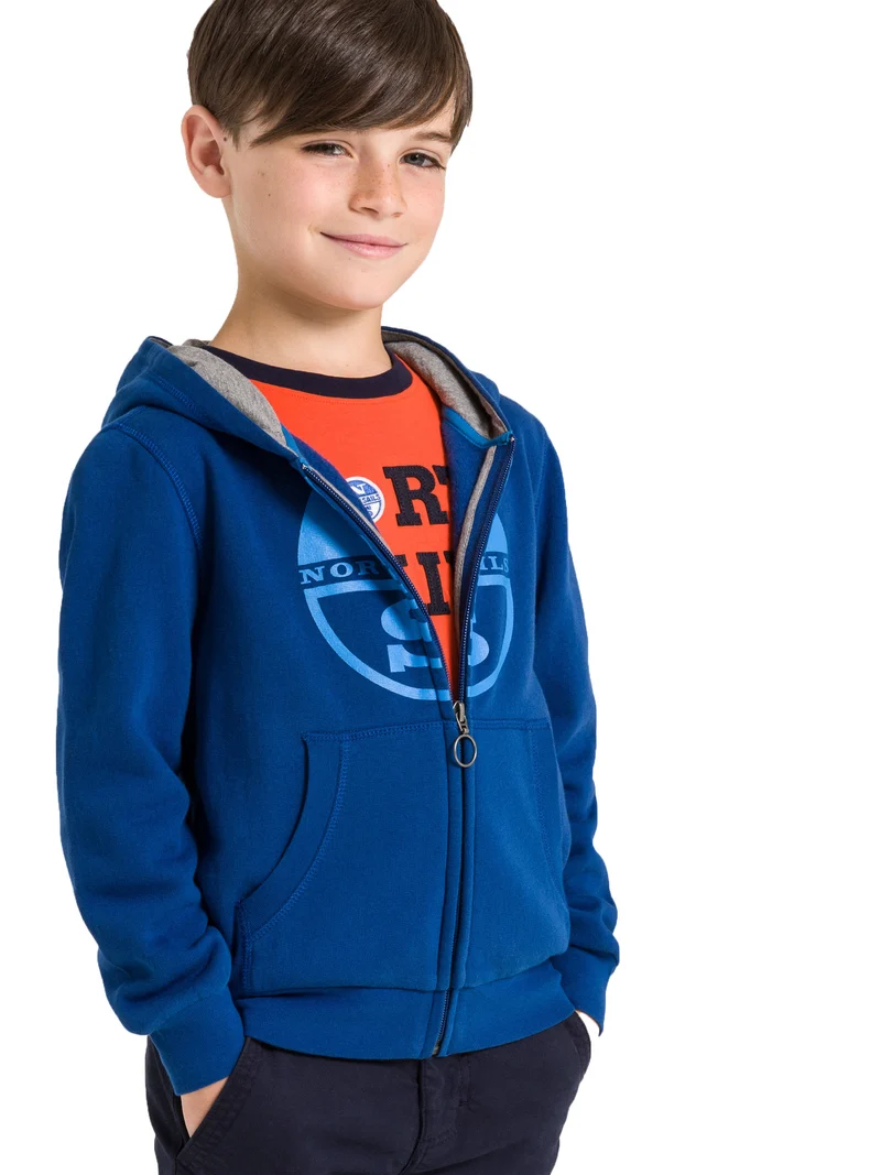 Felpa Junior Full Zip Sweater