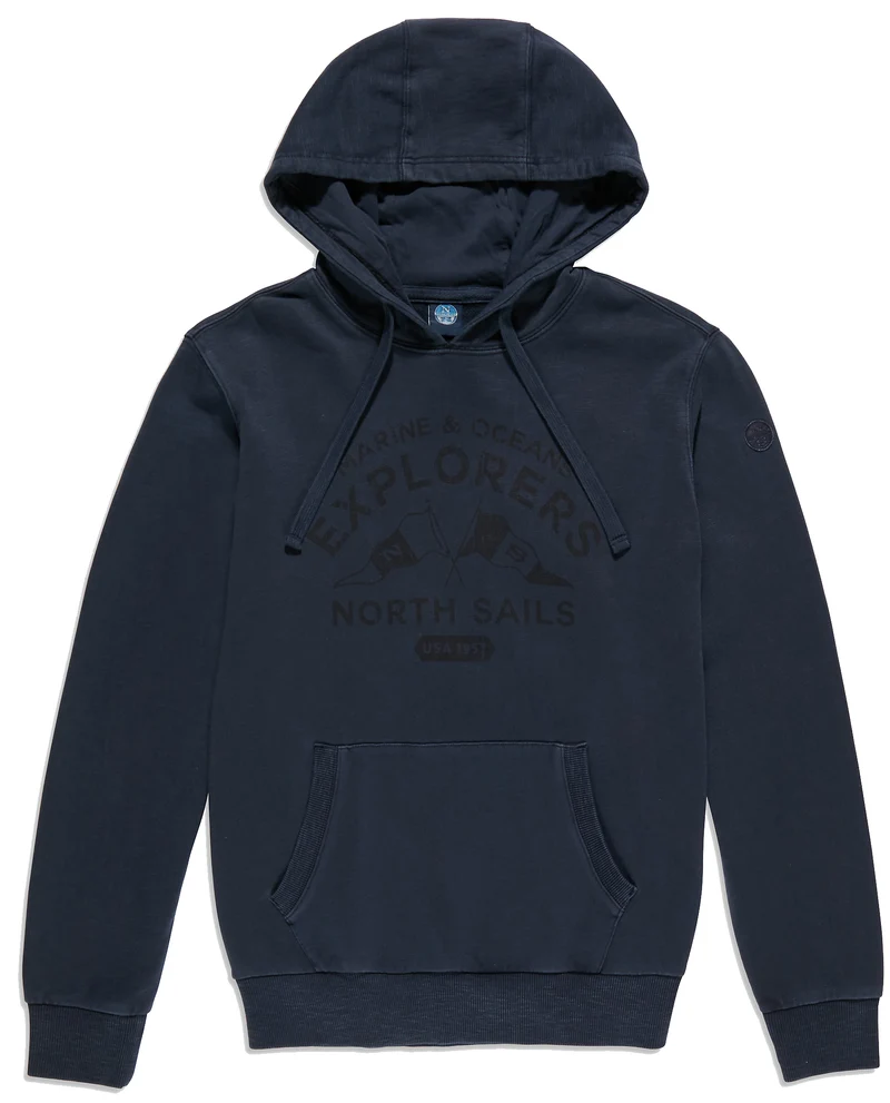 Felpa Uomo Hooded Sweet W/Graphic