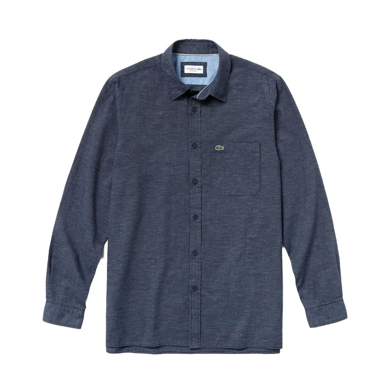 Camicia Uomo Cotone Lino
