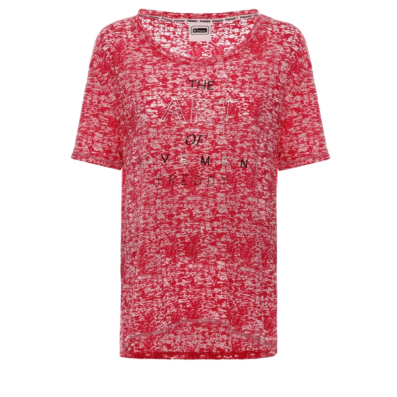 T-Shirt Donna Fiammata