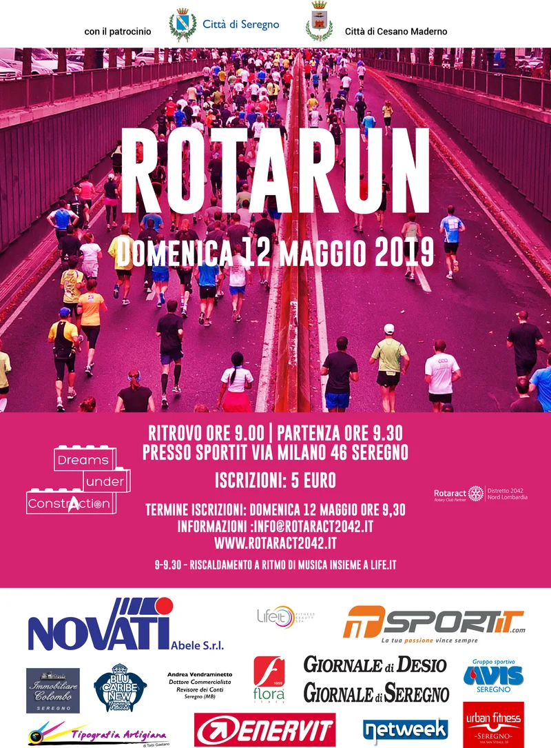 Iscrizione Rotarun 2019
