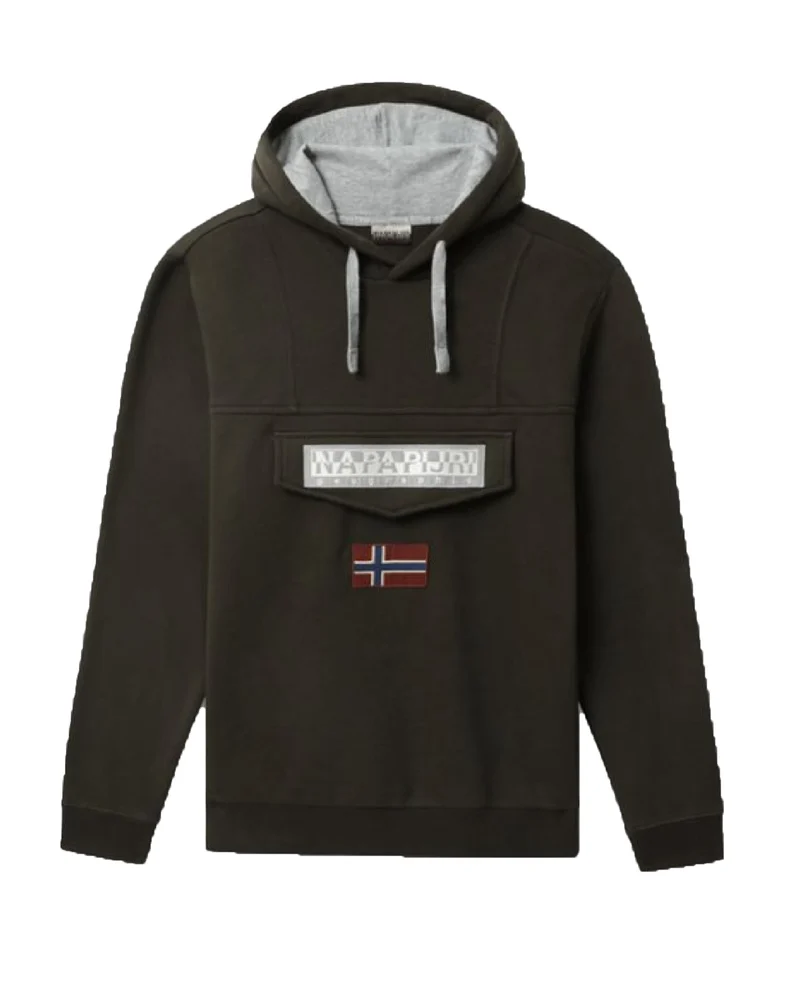 Felpa Uomo Con Cappuccio Burgee