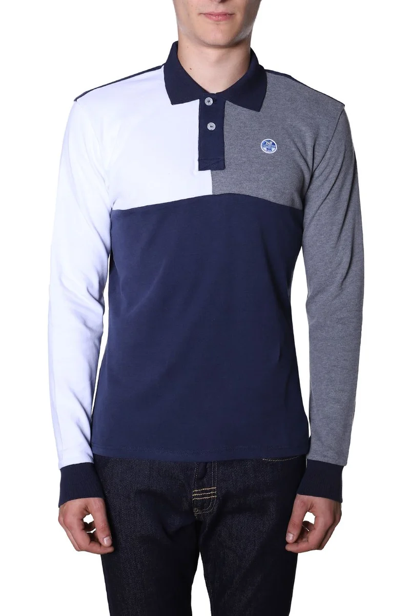 Polo Uomo Contrast