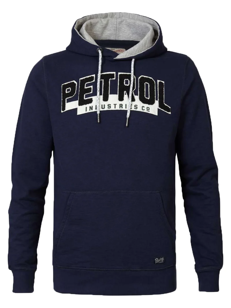 Felpa Uomo Petrol Logo