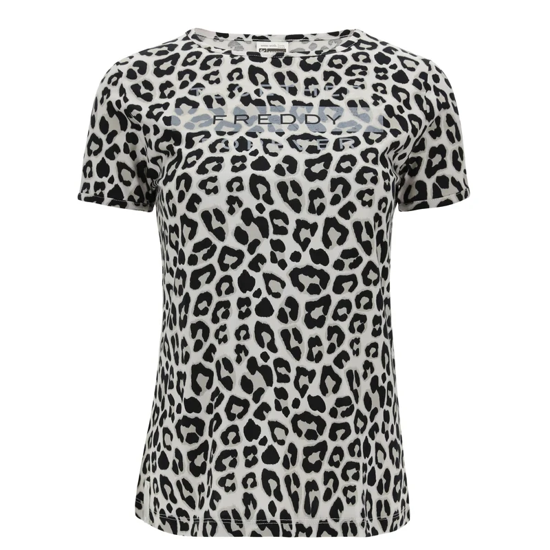 T-shirt Donna Slounge Viscosa Animalier