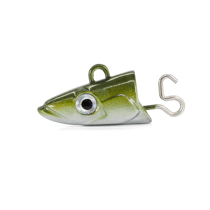 Testa Piombata Jighead Shore 8gr Black Eel