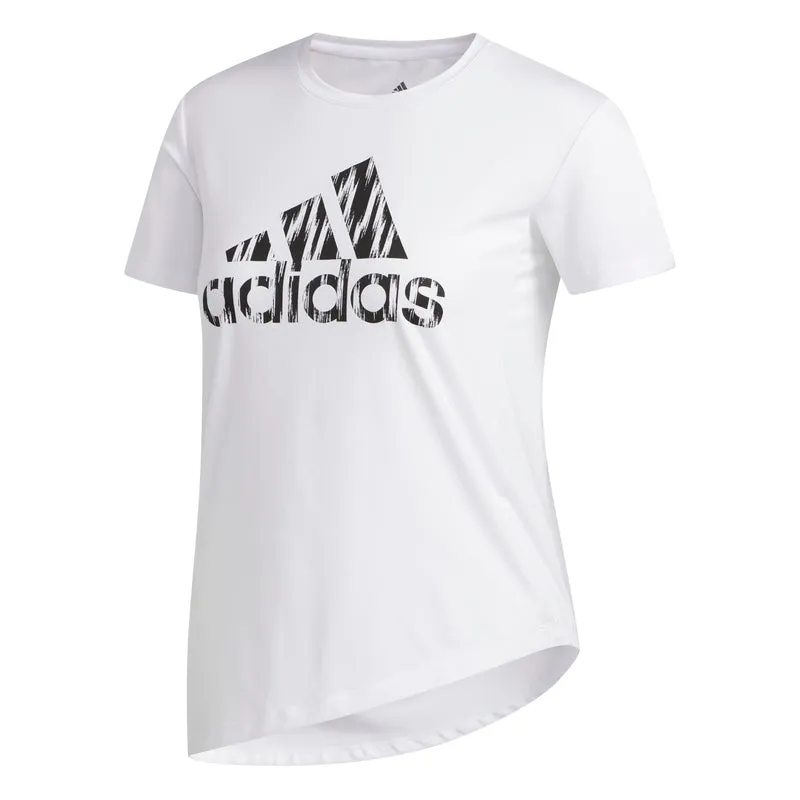 T-shirt Donna Ikat Badge of Sport Tee