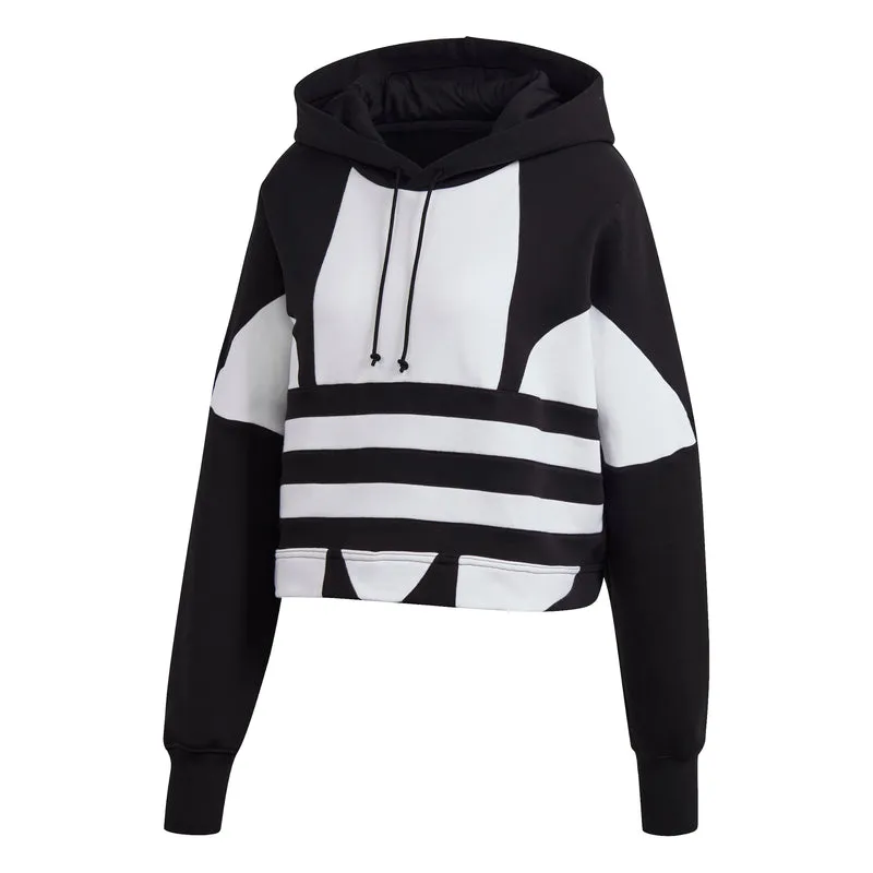 Felpa Donna Cropped Large Logo