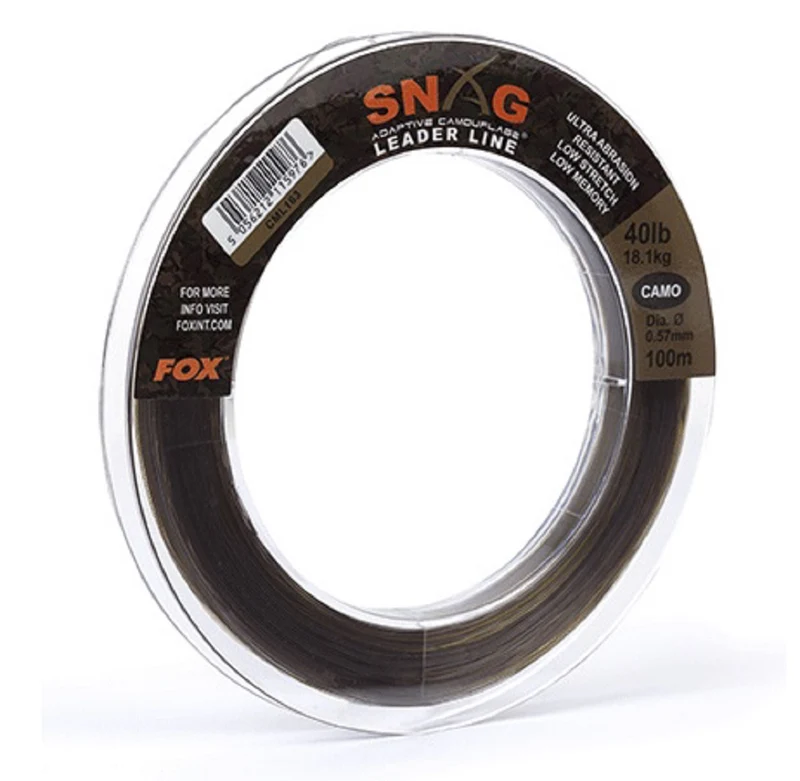 Snag Leader Camo 50 lb 0.66 mm