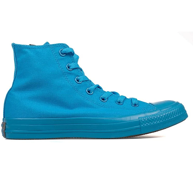 Scarpe Hi Canvas Monocromatiche