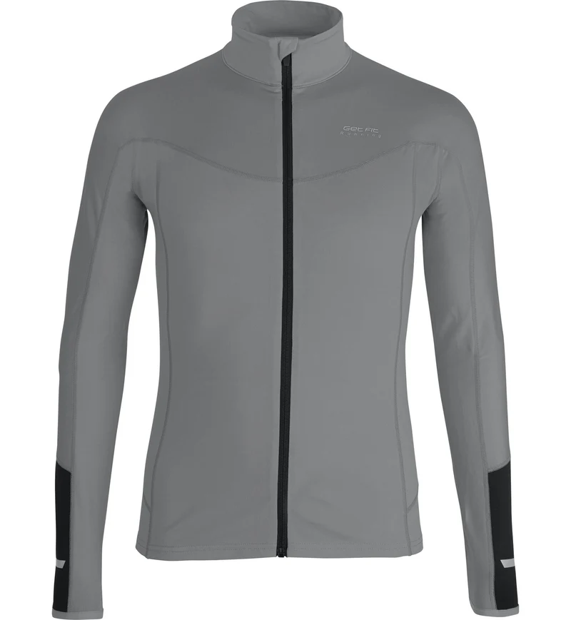 Felpa Running Uomo Full Zip