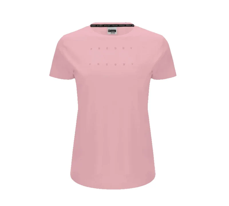 T-Shirt Donna Basic Cotton Jersey Stampa