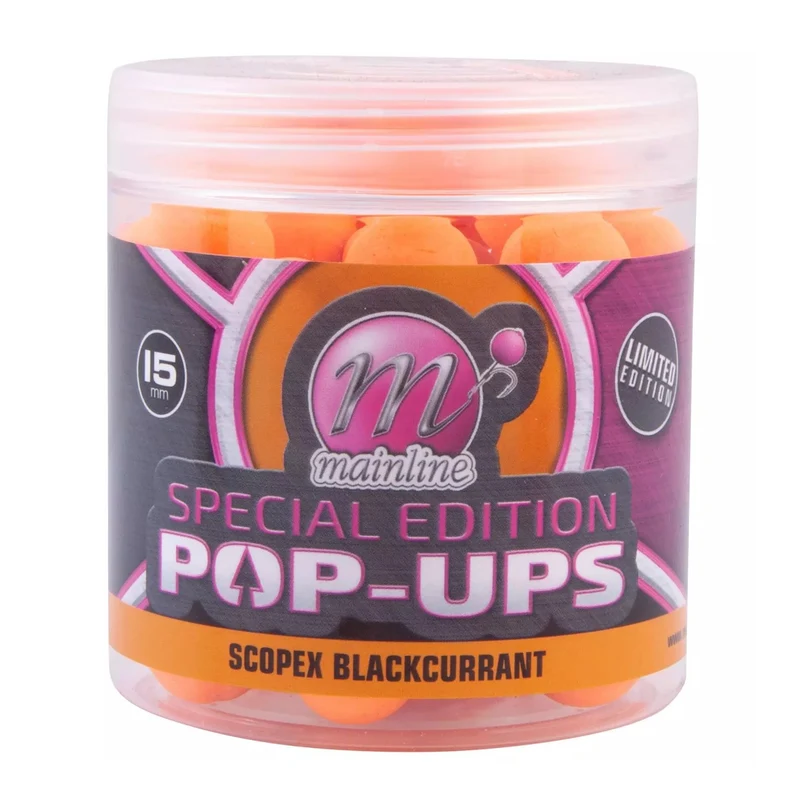 Boilies Pop-Ups Special Edition Scopex Blackcurrant 15 mm