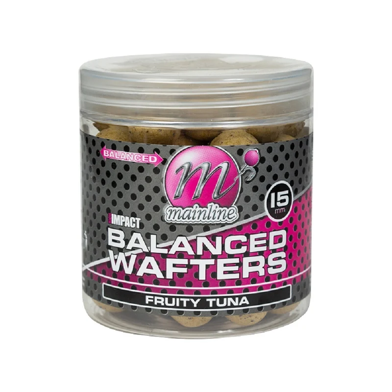 Boilies Mainline Balanced Wafter Fruity Tuna 15 mm