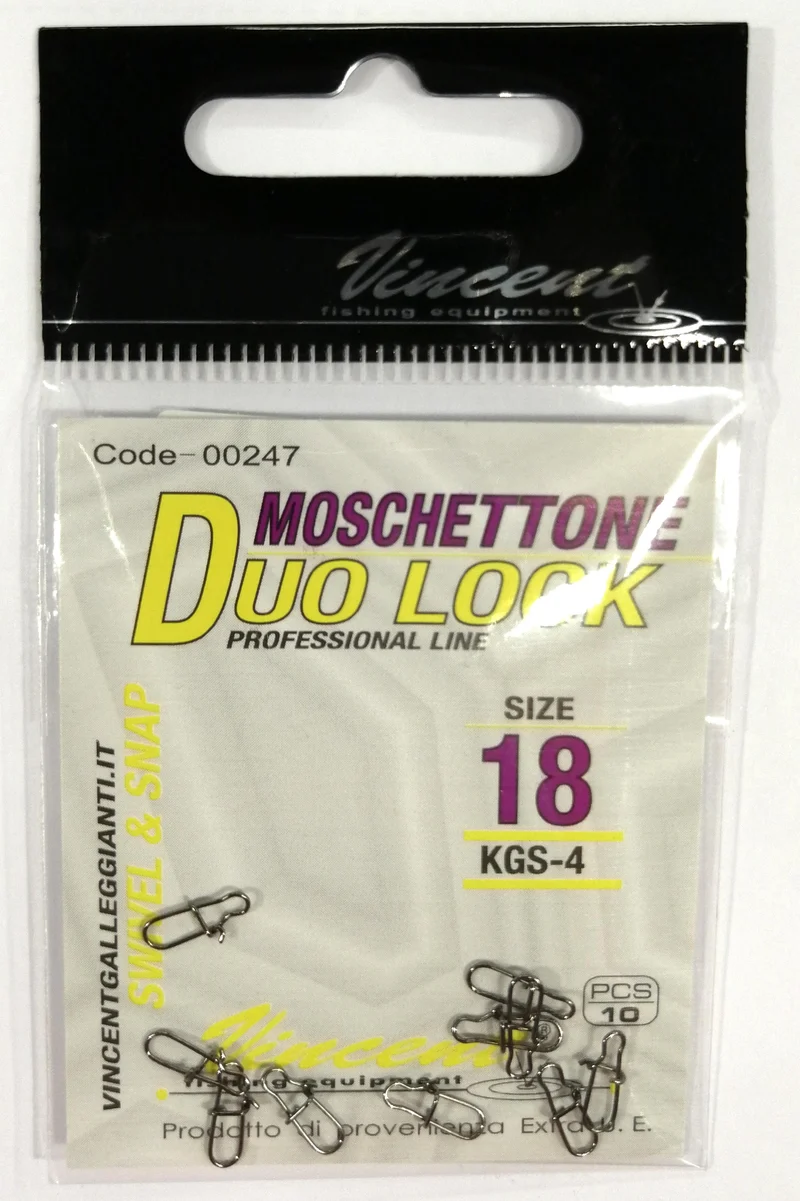 Moschettone Duo Lock