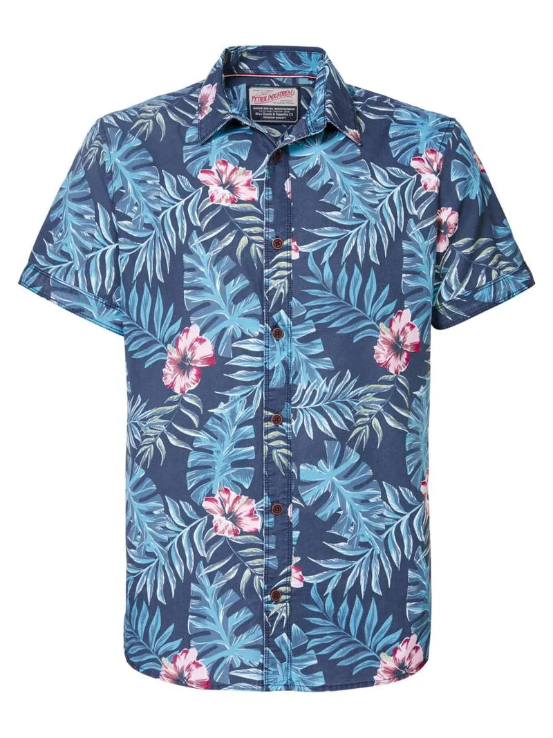 Camicia Uomo con fantasia floreale